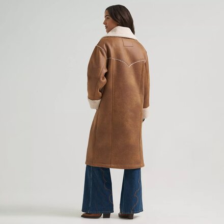 Wrangler - Wrange Faux Shearling Coat - Women's