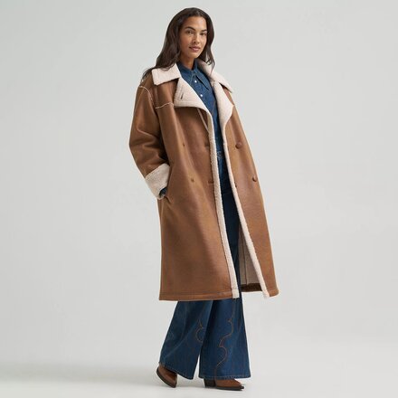 Wrangler - Wrange Faux Shearling Coat - Women's