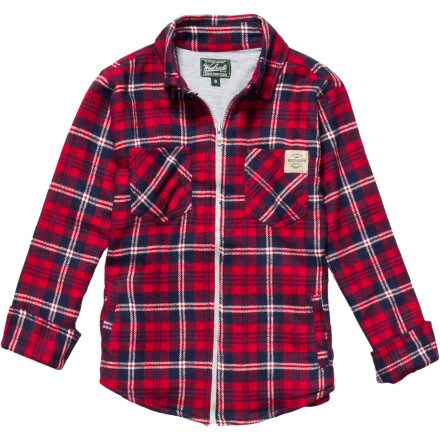 Woolrich Boys - Flannel Full-Zip Shirt - Long-Sleeve - Boys'