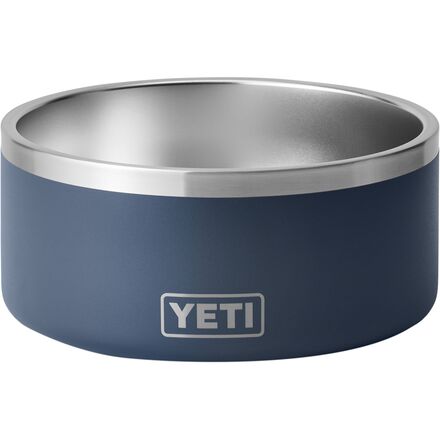 orange yeti dog bowl
