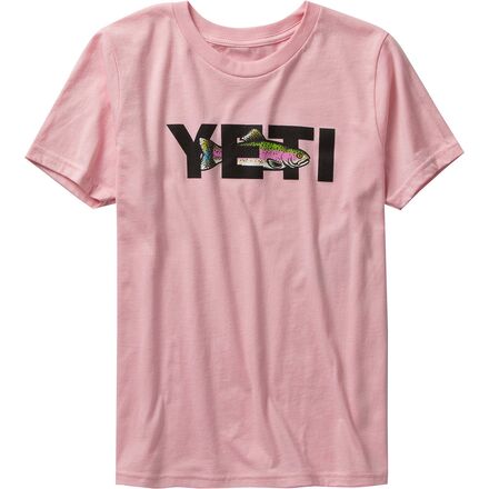 YETI - Rainbow Trout Short-Sleeve T-Shirt - Kids' - Light Pink
