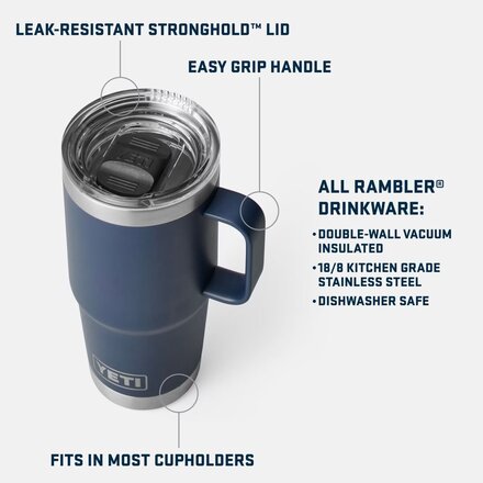 YETI - Rambler 20oz Travel Mug