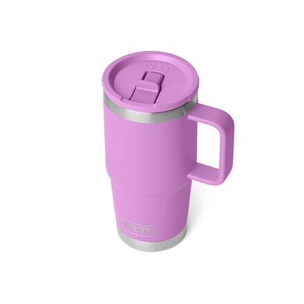 YETI - Rambler 20oz Travel Mug - Flip Straw Lid