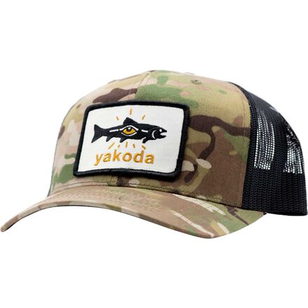 Yakoda Supply - Mystic Trout Multicam Trucker Hat - Mountain Multicam