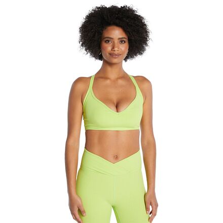 Year of Ours - Ribbed Cuve Bralette - Women's - Lime