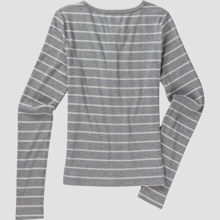 Year of Ours - The Perfect Ribbed Henley Top - Women's