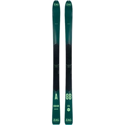 Zag Skis - Adret 88 Ski - 2022 - Green