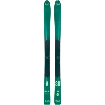 Zag Skis - Adret 88 Ski - 2022 - Women's - Green