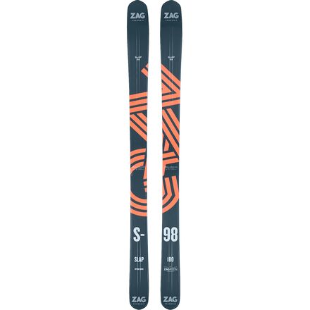 Zag Skis - Slap 98 Ski - 2023 - Grey/Red