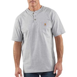Workwear Pocket Short-Sleeve Henley Shirt - Men's