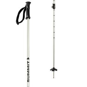 Salewa Denali III Pole Set_00-5628 Adult Unisex, Silver, Einheitsgröße