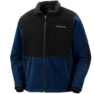 columbia windproof fleece jacket