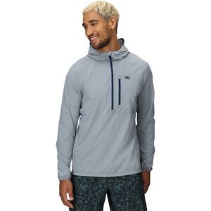 Pull à Capuche Outdoor Research Astroman Sun Sweat - Taille M - Gris - Ultraléger Pour Outdoor