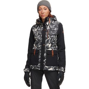 Roxy Andie Winter Parka - Waterproof Snow Jacket With PrimaLoft Insulation