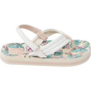 Reef Little Ahi Sandali Bambine E Ragazze - Cinturini Sintetici, Plantare In EVA, Suola Leggera, Stampe Divertenti