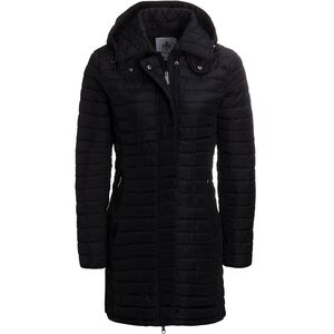 Rainforest Micro Cire Quilted Hooded Thermoluxe Parka - Women's