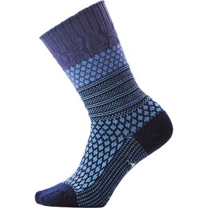 Women's Cozy Popcorn Polka Dot Crew Socks - Merino Wool, Full Cushion, Sweater Feel For Everyday Comfort (Smartwool)