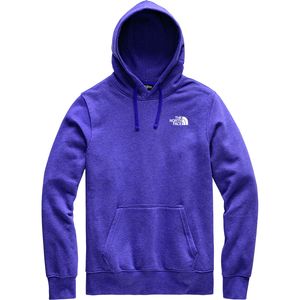 men's red box pullover hoodie