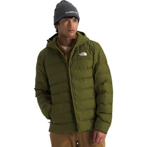 Men's Windproof Hoodie Jacket Multi-Pocket Button Down