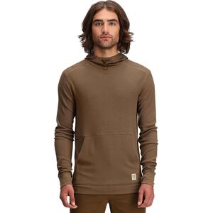 トップス soundsports waffle hoodie brown Topo Designs Global Waffle Hoodie - Men's - Clothing