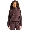 All Fenix - Panelled Contrast Piping Wind Breaker - Women's - Espresso