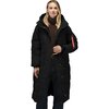 Alpha Industries - Sierra Long Relaxed Fit Puffer - Women's - Black