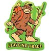 Apply Stickers - Bigfoot Leave No Trace Sticker - Green