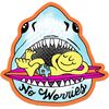 Apply Stickers - No Worries Sticker - Blue