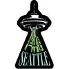 Apply Stickers - Seattle Space Needle Sticker - Black