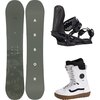 Arbor - Formula Decon w/ Invado OG + Spruce Snowboard Package - One/Blk/Blk/Wht/Gum