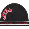 Armada - AR Skully Beanie - Black/Chile Ristra/Bone Dust