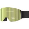 Atomic - Four Q L HD Photo Goggles - Black/Green Gold HD Photo