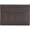 Barbour - Amble Leather Card Holder - Dark Brown