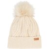 Barbour - Elsdon Beanie Hat - Eggshell
