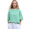 White/Kelly Green