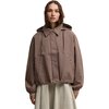 Barbour - Audrey Showerproof Jacket - Women's - Cranberry/Brown Gingham