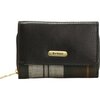 Barbour - Rosa Leather French Purse - Black/Ancient
