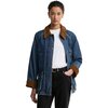 Barbour - Denim Modern Beadnell Casual Jacket - Women's - Mid Blue Denim/Classic