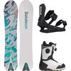 Bataleon - Cameleon Snowboard + Ride C-8 Binding + Nidecker Rift Boot - One Color, Black, Ned