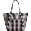 Black And Cream Gingham