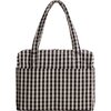 Black and Cream Gingham
