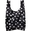 Silver Metallic Polka Dot