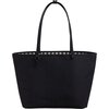 BAGGU - Large Nylon Reversible Tote Bag - Black Mix