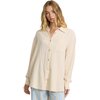 Billabong - Wanderer Solid Ls Wvn Top - Women's - Dove