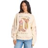 Billabong - Ride In Crew Fleece Sweatshirt - Women's - White Cap