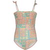Billabong - Take It Back One-Piece Swimsuit - Girls' - Desert Flower