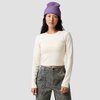 Basin and Range - Roadtrip Rib Knit Long-Sleeve Crew Top - Women's - Angora
