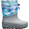 Bogs - Snow Shell Print Boot - Kids' - Light Gray Multi