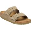 Faded Khaki Suede