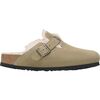 Taupe/Sandcastle Suede Shearling